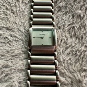DKNY Metallic Stainless Steel Silver Bracelet Watch